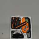 Shock Collar for Dogs, IP67 Waterproof Dog Training Collar with Remote, 3 Training Modes with Beep, Vibration, and Safe Static, Rechargeable for Large Medium (Orange)