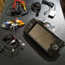 QLED Screen Radio for Dodge Ram 1500/2500/3500 2006 2007 2008,Chrysler 300 /300C 2005 2006 2007,Jeep Grand Cherokee 2005 2006 2007,CarPlay Android Auto Ready,Fast Charge,Free Back Camera