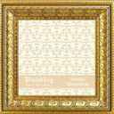 VIOLABBEY 6x6 Picture Frame Gold, Vintage Photo Frame for Wall or Tabletop Display, Classic Design for Office Home Decor, Fits 6x6 Pictures