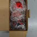 Metal Garden Decor for Outside Cute Ladybugs Yard Art Lawn Ornaments Wall Sculptures & Statues Outdoor Fence Decorations for Patio - Set of 4