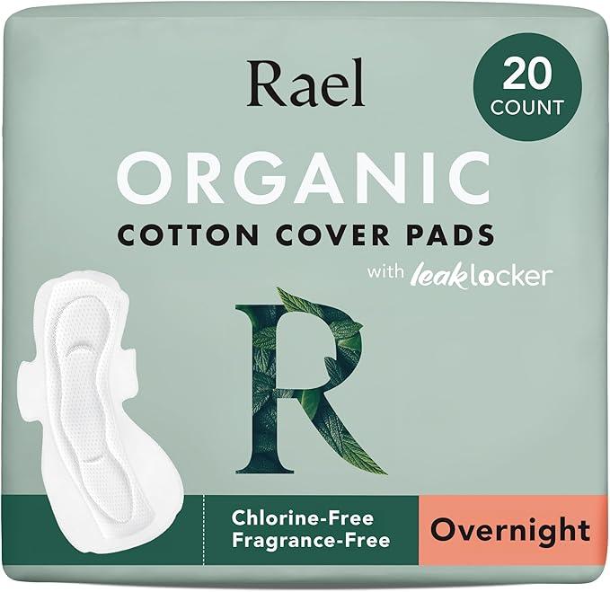 Real Organic Cotton Cover Pads 20 Count