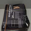 HOTEC 24-Pack Unbreakable Kitchen Plastic Wheat Straw Dinnerware Set  BPA-Free Plates, Bowls & Cups | Lightweight, Microwave & Dishwasher Safe | Multicolor Reusable Tableware for Home & Outdoor Use