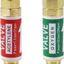 Oxygen Acetylene Flashback Arrestors Set, Torch End