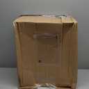 IRIS USA Dog Food Storage Container, 2 Pack, Up to 30 lbs Each, Airtight Seal for Freshness, Wheels for Rolling, Easy One Hand Opening, Made in USA, BPA Free, Clear/Black