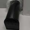 Metal Post Mount Mailboxes for Outside,Galvanized Steel,Waterproof,Medium Capacity,Red Flag Indicated,Modern Style,Mail Boxes for House Outside/Residential,Black,18.8 x 9 x 6.7 inches