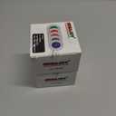 2 x RipStik Casterboard Replacement Wheels, 76mm with Bearing, Set of 2 (Silver)