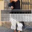 Women Lace Trim Satin High Low Tops Silk Spaghetti Strap Asymmetrical Side Split Cami Top Flowy Silky Layering Tops (Black, S)