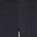 Amazon Essentials Girls and Toddlers' Wide-Rib Outfit Set, Pack of 2 (Small, Black)