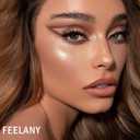 PROFESSIONAL MAKEUP Long Lasting Waterproof Eyeshadow Palette 11 Ultra-pigmented Shimmer & Matte Shades and Naked & Brown Warm Neutral makeup palette with Mirror - Blendable Multi-Purpose (VIOLET)