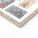 QUTREY 4x6 Collage Frames Set of 2, 20 Openings Multi Picture Frame with Mat for 4 by 6 inch Photos for Wall Decor, Rustic White, 20 Openings-Plastic-2 Pack