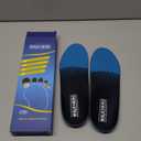 Plantar Fasciitis Insoles for Men Women - Orthotics Inserts, Shoe Insoles Arch Support Flat Feet Inserts Work Boot Insole (Mens 10-10 1/2 | Womens 12-12 1/2) (Blue)