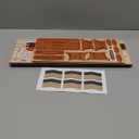 Titanic 3D Wooden Puzzles for Adult with LED Light, Home Decoration Titanic Model Kits for Adults, Sailboat Hobbies for Men, Christmas Birthday DIY Miniature Kit Gift for Adults Teens