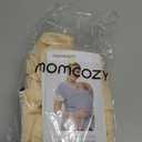 Momcozy Baby Carrier AirMesh - The Perfect Summer Sling for Newborns to Toddler 8-35 lbs - Cooling Fabric Baby Wrap, Lightweight, Ergonomic, and Easy to Wear, Beige