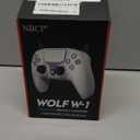 Wireless Controller for PS5, Compatible with PlayStation 5 /PS5 Pro/Slim/PC, with Hall Effect Joysticks, Back Paddles & Macro, Bluetooth 5.0, Turbo, Dual Vibration, 6-Axis Gyro, RGB Ring, 1000mAh, 3.5mm Audio Jack, PS5 Pro Controller Gamepad with Speaker