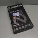 niupipo Pickleball Paddles Set of 2/4, USAPA Approved Lightweight Pickleball Rackets, Durable Fiberglass Surface with Polypropylene Honeycomb Core, Cushion Grip and Carry Bag (white)