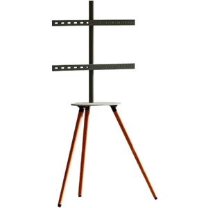 Universal Free Standing for 32 to 65 Inch LED LCD Screens Swivel Tripod with Shelf Height Adjustable Swivel TV Floor Stand Floor Standing
