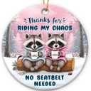 3 x Friendship Christmas Ornament, Christmas Funny Gifts for Friends Women, Men, Bestie Ceramic Ornaments for Xmas Decorations, Friends Ornament for Hanging Decor