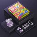 Concert Ear Plugs, 2 Pairs High Fidelity Ear Plugs Noise Reduction with Acoustic Filter  NRR of 22 and 24dB Silicone Ear Plugs for Festival, Nightclub, DJs, Musicians, Noisy Workplace(Purple)