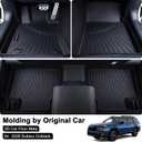 Floor Mats for Subaru Outback 2026, TPE All Weather Protection Car 1st & 2nd Row Floor Liners Heavy Duty Waterproof Mats Accessories, Black