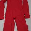 OQQ Women Long Sleeve Yoga Jumpsuits Workout Ribbed Bodysuits Pants Sexy One Piece L