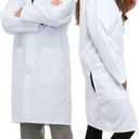 Dress Up America Lab Coat - Doctors White Lab Coat Costume for Adults - 3/4 Length Lightweight Lab Coats for Women and Men (Medium)
