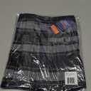 French Toast Girls Plaid Adjustable Waist Pleated-Front Two-tab Scooter (5, Blue & Gold Plaid)