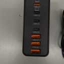 280W USB C Charger Block, 8-Port USB C Charging Station GaN III PD 65W Laptop Charger Adapter Compatible with MacBookPro/Air,DELL,iPad,Portable Charging Station for iPhone,Samsung Galaxy (Black)