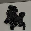 Waterproof Dog Boots for Small/Medium Dogs -Dog Paw Protectors Dog Suspender Boots Anti-Slip Pet Shoes for Outdoor Walking, Reflective Stay-On,Dirt-Proof Comfortable Booties (Black, New-S)