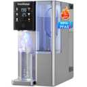 CT910GH Reverse Osmosis Water Filter Countertop, 3s Instant Hot RO Water Filtration System, 7-Stage Water Dispenser Removable Pitcher, NSF/ANSI 372,42,58, Reduce TDS PFAS, No Installation