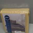 Nestl Camel Gold Duvet Cover Queen Size - Soft Double Brushed Queen Duvet Cover Set, 3 Piece, with Button Closure, 1 Duvet Cover 90x90 inches and 2 Pillow Shams