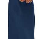 BTFBM Cocktail Dresses for Women Summer Satin Silk Sleeveless Mock Neck Maxi Wedding Guest Dress Spring Outfits 2026 (Small, Dark Blue)