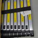 12.5FT Telescoping Ladder- Multi-Purpose Aluminum Extension Ladder Adjustable Compact Ladder for Household, RV, Outdoor, 330lbs Max Capacity