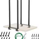 Cart Handle Dolly Converter 12.8 Inch Width x 28 Inch Height Multifunctional Converter Arms 500LBS Capacity Panel Dolly Handling Equippment， Mattress Mover