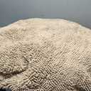 Muddy Mat Cloud K-9 Bed for Dogs & Cats, Soft & Relaxing Donut Dog Bed, Chenille Material, Removable Cover, Washable & Dryer SafeBeige Large(40'x40')