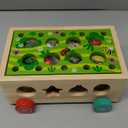 Toddlers Montessori Wooden Educational Toys for Baby Boys Girls Age 1 2 3 Year Old, Shape Sorting Toys 1st One First Birthday Girl Gifts for Kids 1-3, Wood Preschool Learning Fine Motor Skills Game