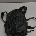 Magnetic Gym Bag for Men Women-Water Bottle Carrier Holder with Strap & Phone Pockets for 40oz Tumbler with Handle, 4 Built-in Magnets Small Gym Bag for Sports, Concert Airline Travel Walking (Black)