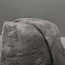 Large Ultra Soft Modern Area Rugs for Living Room Bedroom, 5x8 Feet Dark Grey Thickened Memory Foam Indoor Solid Minimalist Carpets, Non-Slip Comfy Rug for Boys Girls Nursery Room Home Decor