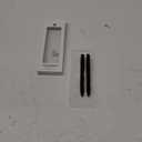 U Brands Midnight Monterey Ballpoint Pens, Set of 2, Soft Touch, Painted Black Details, Bold (1.0 mm) Point, Black Ink