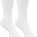 Alipis White Mannequin Foot Display Holder: 2pcs Stocking Model Female Foot Sock Stand Showcase Ankle Bracelet Mold Feets Modes for Home Shop