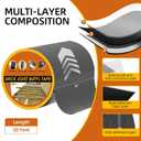 Joist Tape 6'' x 50', 4 Pack for Decking - Waterproof & Weatherproof Deck Tape for Joists and Beams Building