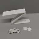 UV Light for Resin Curing, 54W UV Resin Light Lamp, Wireless & Foldable, 3-in-1 Uses for Molds, DIY Craft Deco (White)