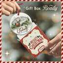 2 x Hunting and Fishing Solves Problems Ornaments - Outdoor Deer Hunting Decor, Wildlife Ornaments for Christmas Tree - Woodland Animal Decoration, Ideas for Fishing Lover, Hunter