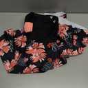 Hanna Nikole Womens Plus Size Swim Dress Swimsuit One Piece Tummy Control Bathing Suit Flowy Body Shaping Swimwear (Small, Orange Floral)