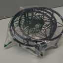 yosager 3 Pack Metal Plant Stands for Flower Pot, Heavy Duty Black Iron Potted Stand Holder, Indoor Outdoor Rustproof Metal Planter Container Round Supports Display Rack for Home & Garden Decor