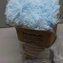 Bean Bag Cover (No Filler), Soft Faux Fur Stuffed Animal Bean Bag Storage, Fluffy Plush Bean Bag Chair Cover Washable, Comfy Bean Bag Covers for Adults Kids Teens, 38"x40" Light Blue