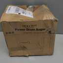 Drain Auger, Clog Remover with Drill Adapter, 25 Feet Flexible Plumbing Snake Use Manually or Powered for Kitchen, Bathroom and Shower Sink, Comes with Gloves (Orange)