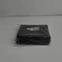 Plastic Extra Capacity Hanging File Folders Letter Size,Heavy Duty 1" Expansion Accordian Pocket,Black Expanding Hang Folder with Tab,12 Pack Reinforced File Cabinet Folders for Office School