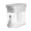 Culligan with ZeroWater Technology 23-Cup Water Filter Dispenser Includes 5-Stage Advanced Water Filter, Certified to Reduce Lead, Total PFAS (Forever Chemicals), Mercury, Fluoride, and Chlorine
