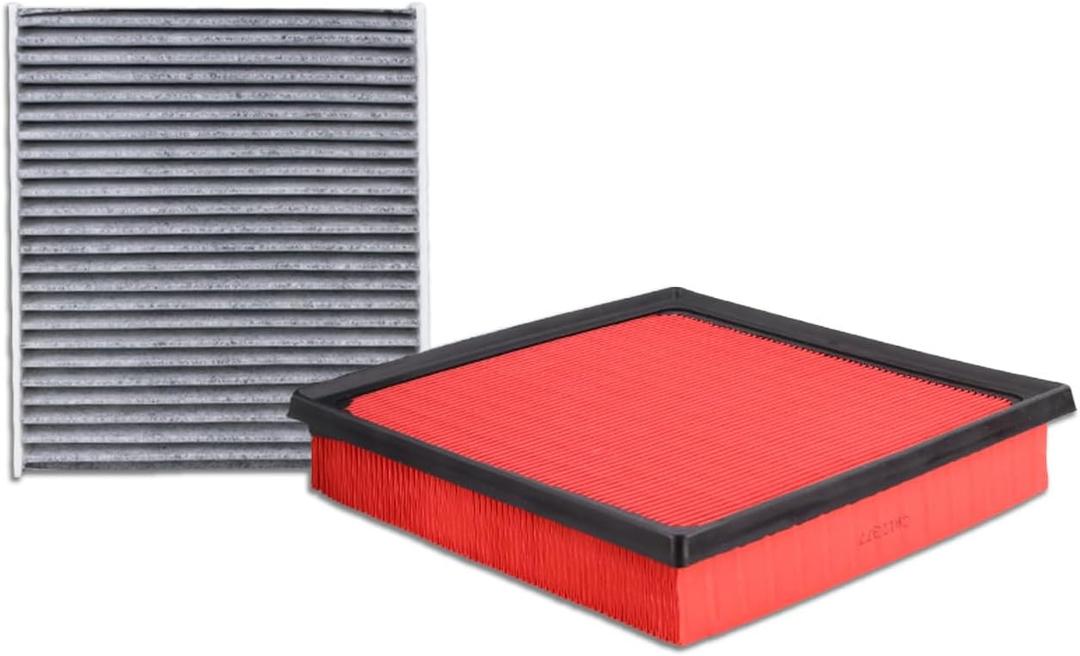 Kefly CA12377 Engine Air Filter & CF12157 Cabin Air Filter Fit for Toyota 2018-2025 Camry, 2020-2025 Highlander, 2019-2022 Avalon, 2019-2025 RAV4, Lexus (Not Fit for Hybrid)