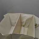 StorageWorks Hanging Closet Organizer, 3-Shelf Hanging Closet Shelves with Top Shelf, 19 "W x 12" D x 31" H, Extra-Large Space, Ivory White (19 "W x 12"D x 31"H, Ivory White)